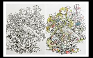 Doodle Art - Mewarnai Doodle imagem de tela 2