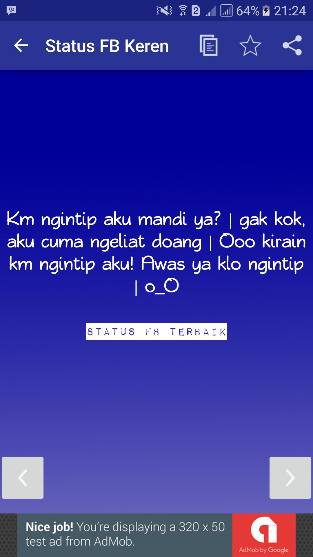 Status Fb Keren Kekinian For Android Apk Download