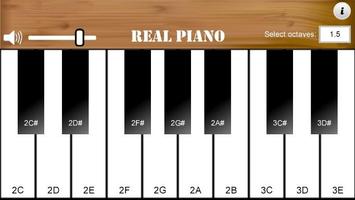 Real Piano Affiche