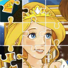 Скачать Princess Puzzles and Painting APK