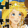 Puzzles et peinture princesses icône