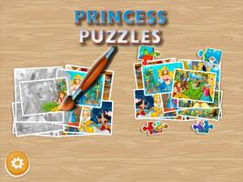 Puzzles et peinture princesses capture d'écran 3