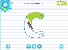 Learn to write for Kids - ABC capture d'écran 3