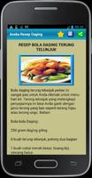 Aneka Resep Daging imagem de tela 2