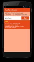 Kode Pos Indonesia capture d'écran 2