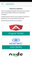 Angular, Ionic, Node, Protract poster