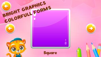 Learn shapes and forms Games for kids screenshot 1
