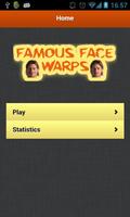 Famous Face Warps اسکرین شاٹ 1