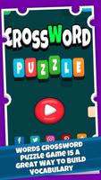 Poster Words Crossword Puzzle Game