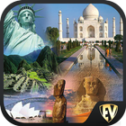 World Famous Landmarks Travel  icône