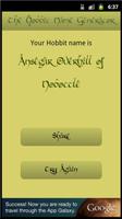 The Hobbit Name Generator الملصق