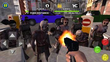 Zombie Slum City Game Free captura de pantalla 1