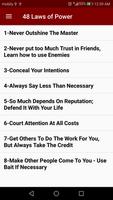 48 Laws of Power Plakat