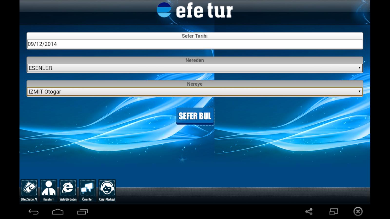 Efe Tur Online Otobus Bileti Obilet Com