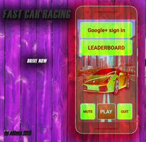 fast racing 3D Affiche