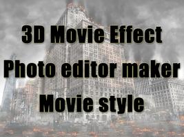 3D Movie Effect Photo Maker पोस्टर