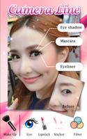 Selfie LineCamera Photo Editor ภาพหน้าจอ 1