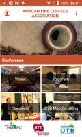 African Fine Coffees Association Conference โปสเตอร์