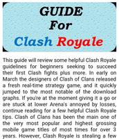 Guide For Clash Royale Game screenshot 3