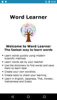 Word Learner पोस्टर