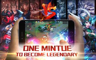 Legendary-5v5 MOBA game تصوير الشاشة 1