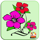 101 Flowers Coloring icône