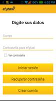 efytaxi para pasajeros Affiche