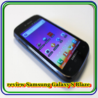 review Samsung Galaxy S Blaze Zeichen