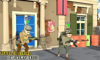 Call of Pixel World War 2 WW2: Pixel's FPS Game capture d'écran 3
