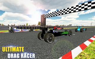 Dragster Car Racing : Burn Out-poster