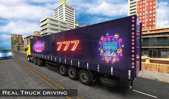 Jackpot Slot Machine Transporter Truck Drive capture d'écran 1