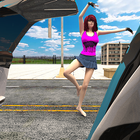 Kiki Car Challenge Street Dance Fun icône