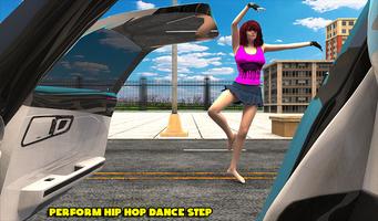 Kiki Car Challenge Street Dance Fun capture d'écran 1