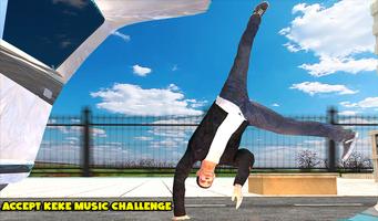 Kiki Car Challenge Street Dance Fun capture d'écran 2