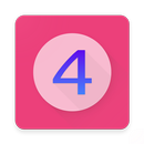 Brainy four - Four letters word puzzle game APK