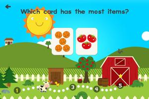 Animal Math Games for Kids تصوير الشاشة 1