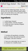 Egg Salad Recipes Full Ekran Görüntüsü 2