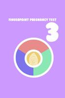 Fingerprint Pregnancy Test 3 الملصق