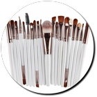 Eye Makeup Brushes ไอคอน