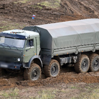 Puzzle KamAZ Mustang Truck Zeichen