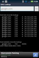 DNS Lookup الملصق