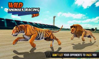 Дикие животные Racing 3D скриншот 1