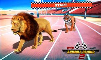 Wild Animals Racing 2 Affiche