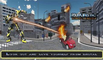 Futuristic Robot Car Battle ảnh chụp màn hình 3