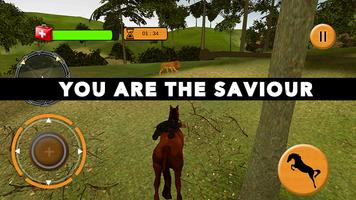 Horse Riding and Hunting Game capture d'écran 2