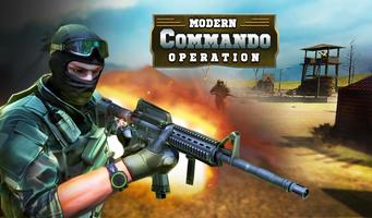 Modern Commando War Operation poster
