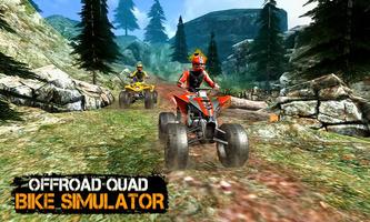 Dirt Quad Bike Offroad Drive Affiche