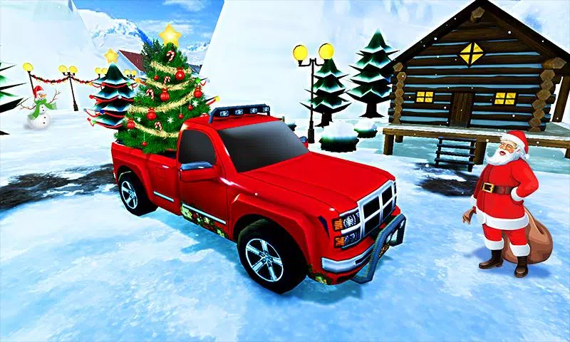 Santa Claus Gifts Delivery Cab: 4x4 Jeep Taxi Driving Christmas in the City  and Offroad Rush Driving Simulation Free game for Kids::Appstore  for Android