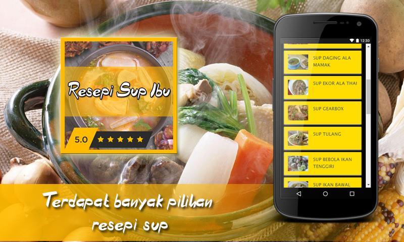 Resepi Sup Ibu For Android Apk Download