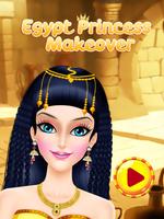 Egyptian Princess Make up Salon Affiche